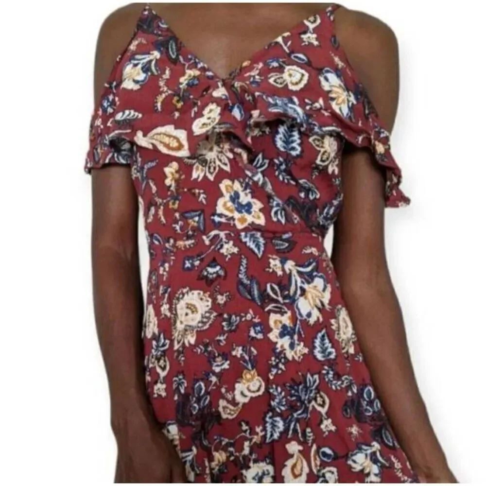 FOREVER 21 COLD SHOULDER DRESS SZ.M EUC.